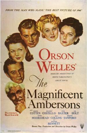 the magnificent ambersons movie poster 1942 1020143667